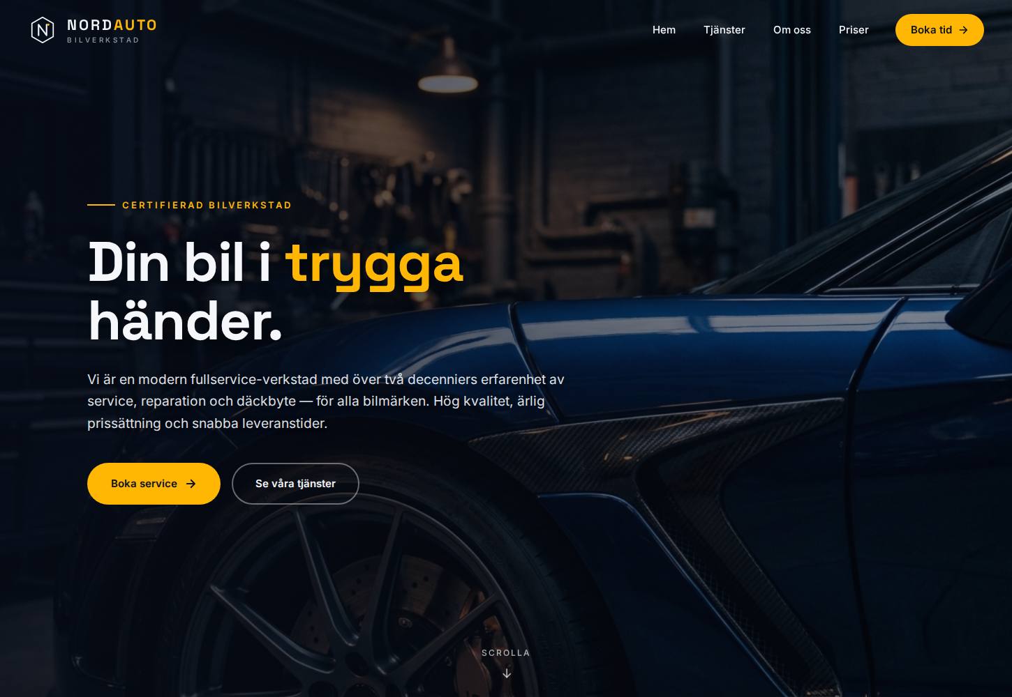 Designexempel: Nordauto