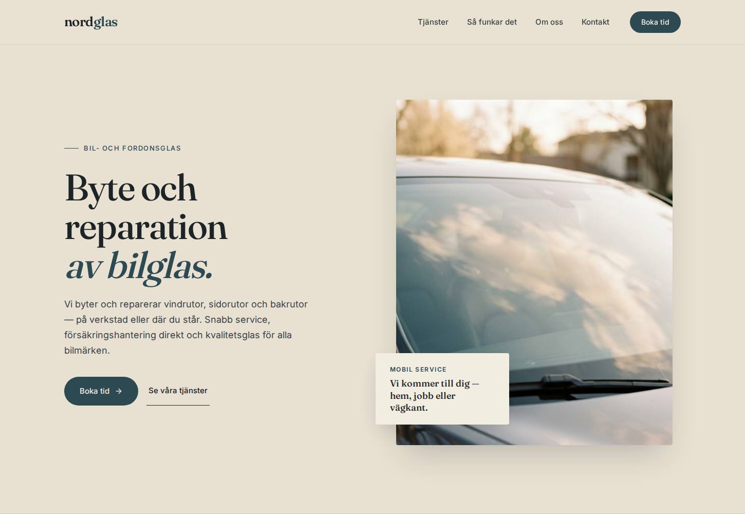 Designexempel: Nordglas